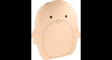 Artemio Adventskalender pinguïn 33x38x12 cm