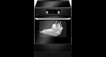 Amica ACI7005RN Inductiefornuis met aangesloten 2 Fase Perilex stekkerkabel