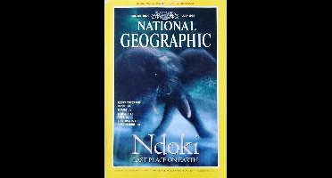 NATIONAL GEOGRAPHIC JULI 1995 EDITIE ENGELS TIJDSCHRIFT (MAP HEART OF THE ROCKIES INCLUDED)