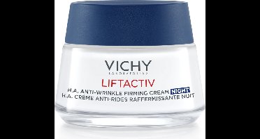Vichy Liftactiv H.A. Anti-Rimpel Verstevigende Nachtcrème - droge tot zeer droge huid - 50ml