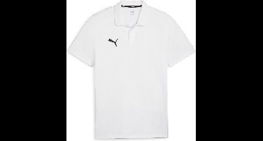 PUMA teamGOAL Casuals Polo Heren sportshirt - Puma White-Puma Black