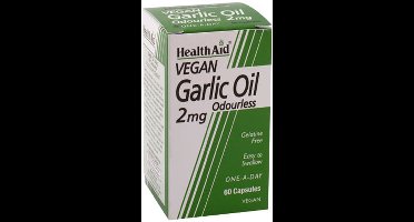 Health Aid Aceite De Ajo 2 Mg 60 Capsulas