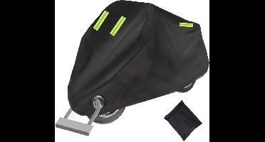 ApexArte® Motorhoes Waterdicht Buiten - Scooterhoes - Universeel - Zwart