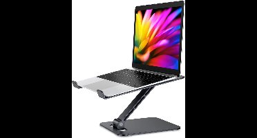 ApexArte® Laptop Standaard - Laptop Stand - Verhoging - Zwart