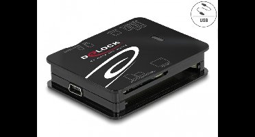 USB 2.0 Card Reader voor CF / SD / Micro SD / MS / XD / M2 -geheugenkaarten