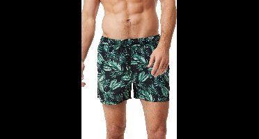 Björn Borg Print Swim Shorts - heren zwembroek - bladeren print