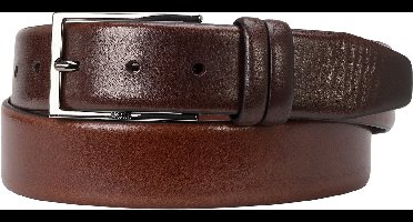 BOSS leren heren riem - middenbruin