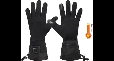 ApexArte® Verwarmde Handschoenen - Elektrische Handschoenen - Handschoenen Verwarmd - Maat L - Zwart