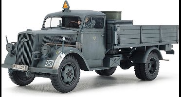 Tamiya Modelbouwpakket Auto - 32585 Duitse Opel Blitz 3ton 4x2 Vrachtwagen Plastic - 1:48 - Modelbouw
