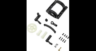 Reely RE-6747306 Reserveonderdeel Motorhouder, rondsel, stuurset