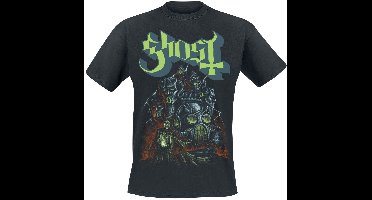 Ghost Ghoul Castle Heren T-shirt - zwart - L
