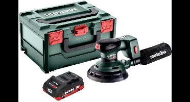 Metabo SXA 18 LTX 150 BL Accuschuurmachine 18 V 150 mm borstelloos + 1x LiHD accu 4.0 Ah + metaBOX - zonder lader