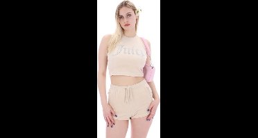 Juicy Couture Etta Halter Top 375 Beach Sand M