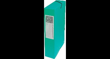 Exacompta elastobox Exabox groen rug van 6 cm