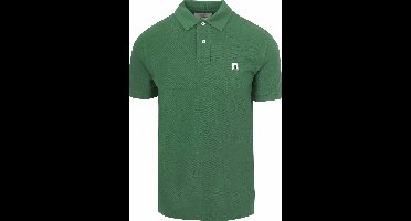 King Essentials The Rene Poloshirt Mid Groen - Maat XXL - Heren - Polo shirt Heren met Korte mouw