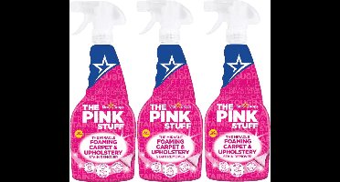 The Pink Stuff - Foaming Carpet & Upholstery Stain Remover 500 ml - 3 pack