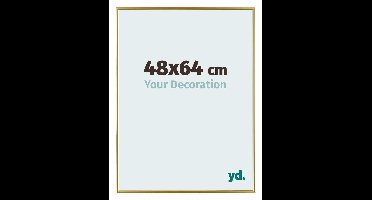 Your Decoration - Fotolijst 48x64 cm - Kunststof - Goud - Evry