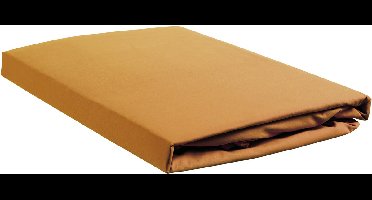 Ambiante Katoen - Splittopper Hoeslaken - 200x220 - Oker