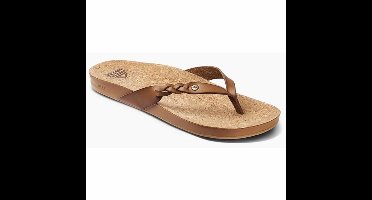 Slipper Reef Women Cushion Court Twist Coffee-Schoenmaat 38