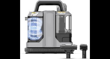 DailySupplies® Draagbare Vlekkenreiniger - Tapijtreiniger - Bank Reiniger - Grijs