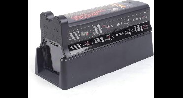 ApexArte® Muizenvallen voor Binnen - Elektrische Muizenval - Muizenval Dubbel - Zwart