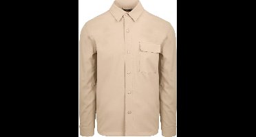 Suitable BASE Shacket Beige - Maat S - Heren - Overshirt