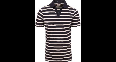 Suitable Prestige Mas Polo Donkerblauw (navy) - Maat M - Heren - Polo shirt Heren met Korte mouw