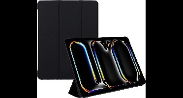 Mobiparts Tablet Stand Case geschikt voor geschikt voor Apple iPad Pro 13 (2024) - Zwart (Bulk)