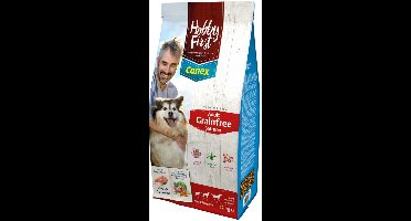 HobbyFirst Canex Hondenvoer Adult Graanvrij Zalm - 12 kg