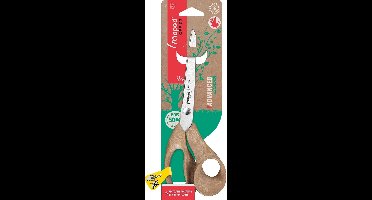 Schaar Maped Office Advanced Wood 21cm links bruin