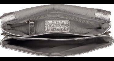 Gabor Schoudertas Koppeling Salara Clutch Silver Zilverkleurig