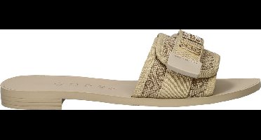Guess Elyze Dames Slippers - Beige Brown - Maat 41