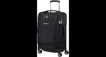 Samsonite Reiskoffer - Re-Lite Spinner 55-35 handbagage - uitbreidbaar - Black - 41 l
