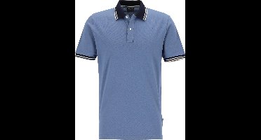 OLYMP Polo Casual - modern fit polo - rookblauw