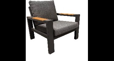 Buitengewoon Boet Benton Lounge Tuinstoel - Antraciet