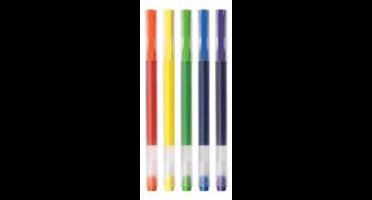 Xiaomi BHR8860GL gelpen Afgetopte gelpen Blauw, Groen, Oranje, Paars, Geel 5 stuk(s)