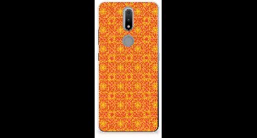 Nokia 2.4 TPU bumper Batik Oranje