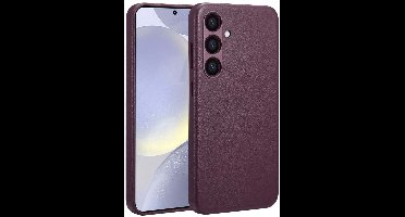 Accezz Leren Hoesje met Magnetische Ring - Geschikt voor Samsung Galaxy S24 Plus