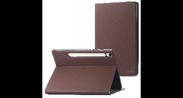 Accezz Tablet Hoes - Geschikt voor Samsung Galaxy Tab S10 FE / Galaxy Tab S9 11.0 inch FE / Galaxy Tab S9 11.0 inch / Galaxy Tab S10 Lite - Classic Tablet Case - Bruin