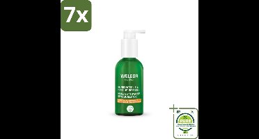7 x WELEDA - Reinigingsolie & Make‑up Remover - 150 ml - Grootverpakking - Reinigingsolie - Make-up Remover - Waterproof Mascara - Biologische Ingrediënten - Abrikozenpitolie