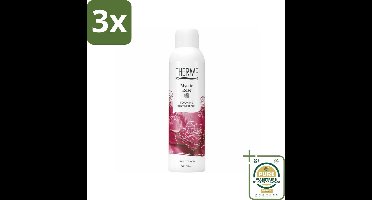 3 x Therme - Shower Foaming ml Mystic Rose - Product - Verzorgend - Verfrissend - 200ml - Grootverpakking - Foaming Shower Gel - Roos Geur - Vrouwelijke Geur - Wellness - Huid Verzorging