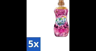 5 x Dreft – Pink Eternal Garden – Vloeibare Geurbooster – 720 ml – 36 wasbeurten - Wasmiddel Poeder - Frisheid Was - Kleurbescherming - Vezelbescherming - Anti-kreukwerking