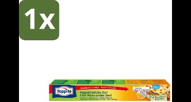 1 x Toppits – Magnetronfolie 2-in-1 – 15 m - Koffie - Koffiezetapparaat - Koffiezetapparaat