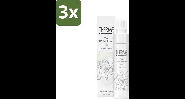 Therme - Zen White Lotus - Interieurspray - Langdurige Geur - Aromatisch - 60ml - Bulkverpakking - 3 stuks