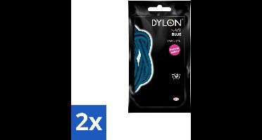 DYLON – Textielverf Handwas – Navy Blue – 50 g - Voordeelverpakking - 2 stuks