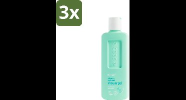 Seepje - Douchegel - Hydraterend & Verfrissend - Eikenmos en Neroli - 300 ml - Bulkverpakking - 3 stuks