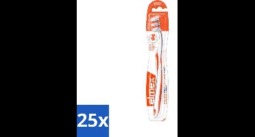 25 x Elmex – Tandenborstel – InterX Medium - Tandenborstel Anti-cariës - Interdentale Reiniging - Tandenborstel Voor Tussen De Tanden - Elmex Interx - Elmex Tandenborstel