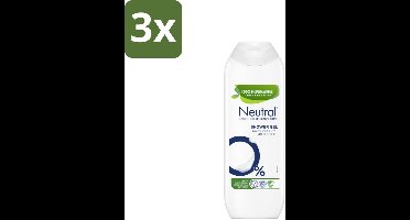 Neutral - Douchegel - Gevoelige huid - Parfumvrij - 250 ml - Bulkverpakking - 3 stuks