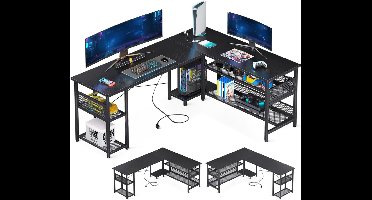 Hoekbureau Gaming - Bureau L Vormig - Computer Desk