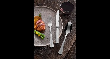 Sola Haagsch Lofje Lepel - Zilverwit Premium Edelstaal 18/10 - Klassiek